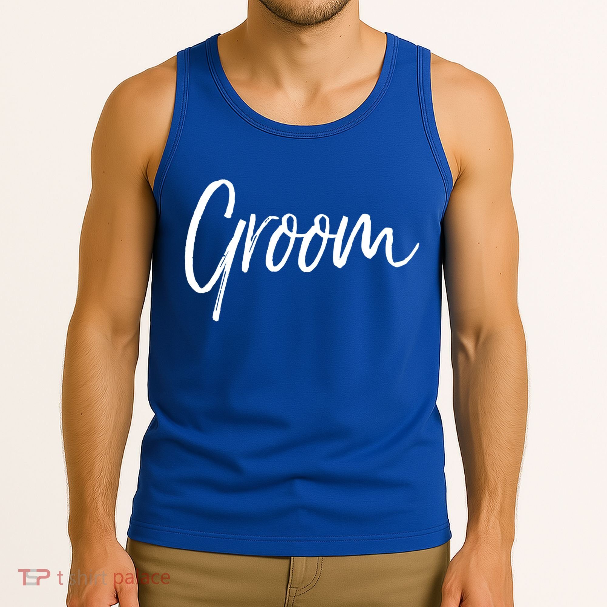 Matching Getting Ready Bride And Groom Wedding Funny Gift Groom Gift Tank Top