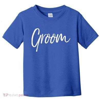 Matching Getting Ready Bride And Groom Wedding Funny Gift Groom Gift Toddler T-Shirt