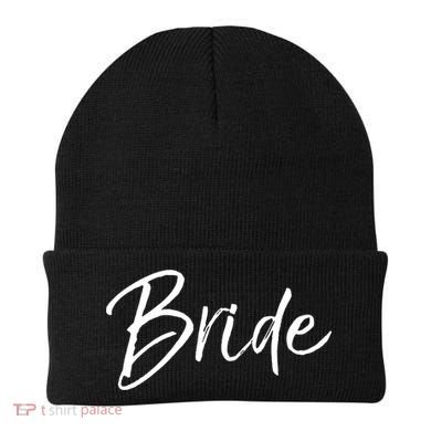 Matching Getting Ready Bride And Groom Wedding Funny Gift Bride Gift Beanie