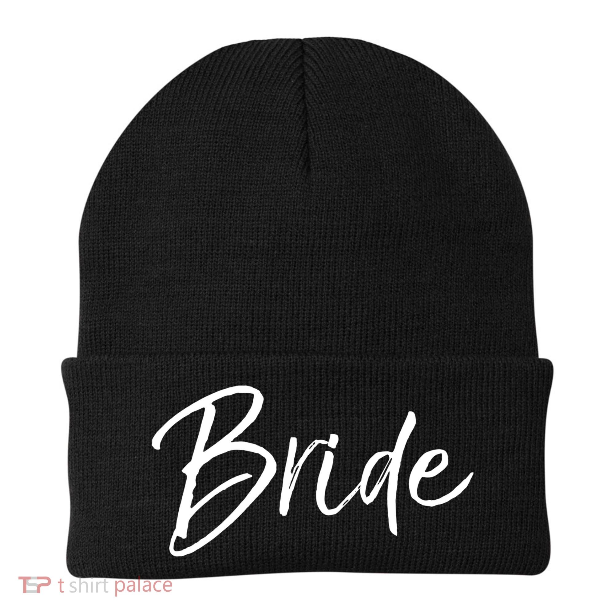 Matching Getting Ready Bride And Groom Wedding Funny Gift Bride Gift Beanie