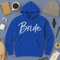 Matching Getting Ready Bride And Groom Wedding Funny Gift Bride Gift Hoodie thumb 3