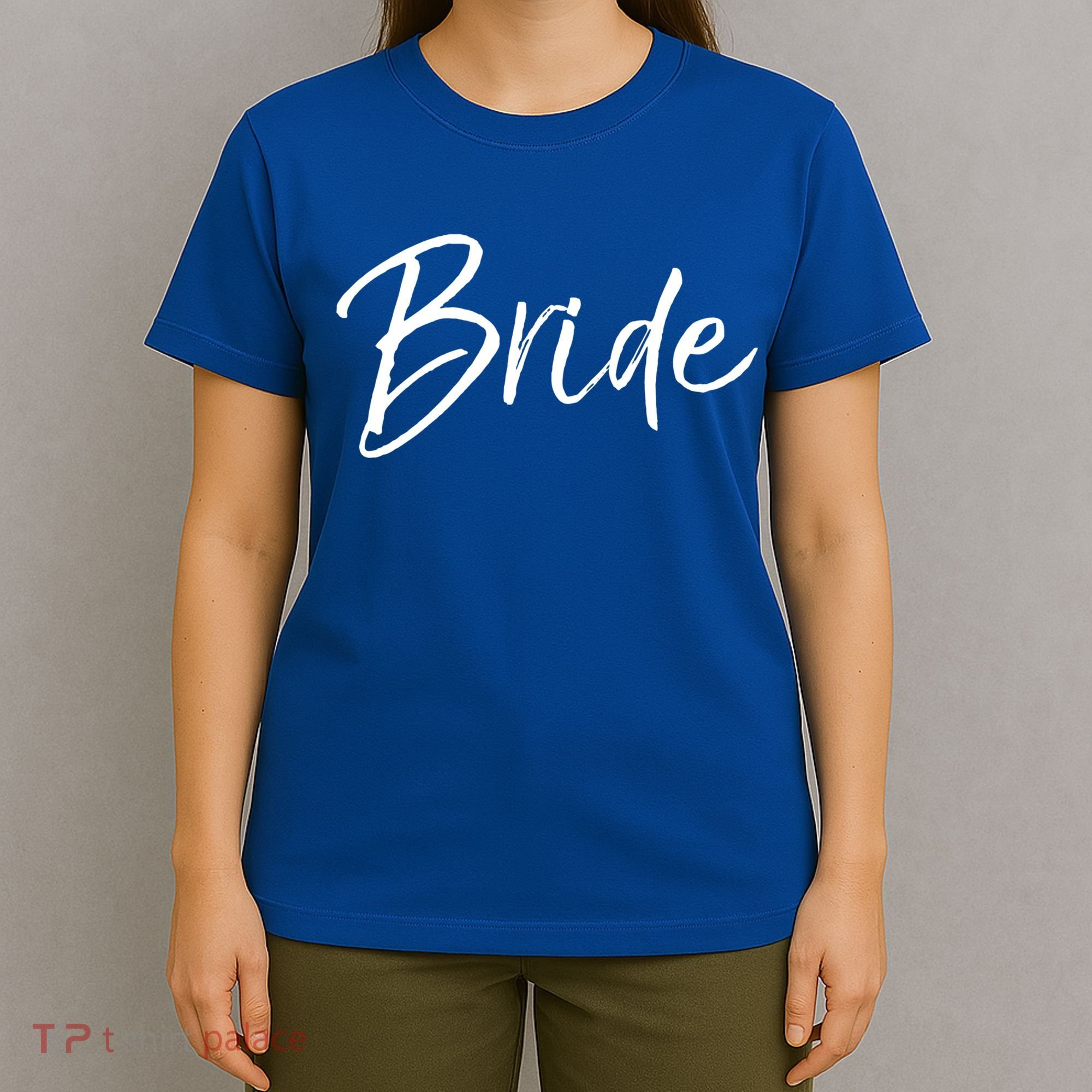 Matching Getting Ready Bride And Groom Wedding Funny Gift Bride Gift T-Shirt