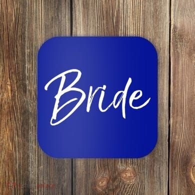 Matching Getting Ready Bride And Groom Wedding Funny Gift Bride Gift Coaster
