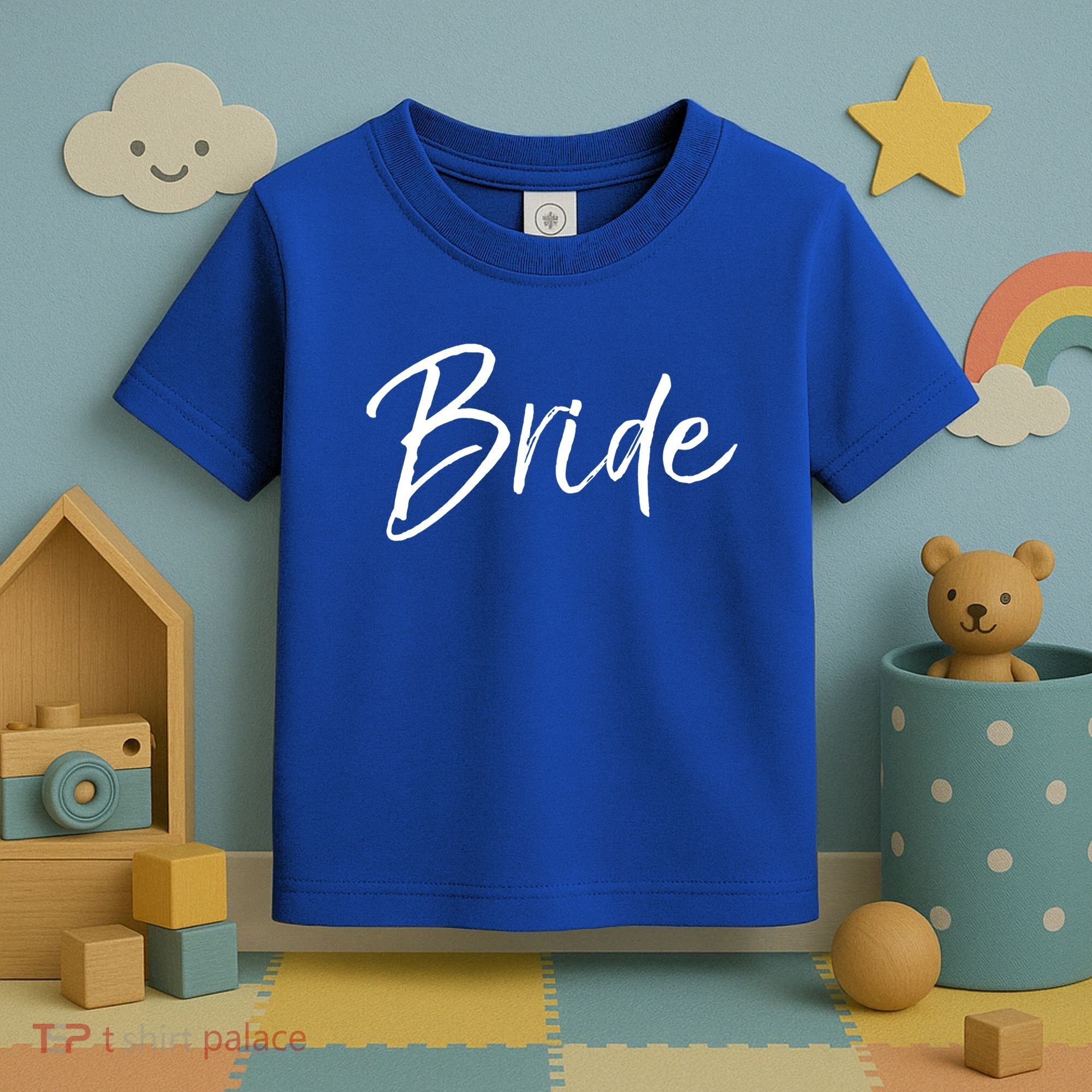 Matching Getting Ready Bride And Groom Wedding Funny Gift Bride Gift Toddler T-Shirt
