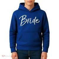 Matching Getting Ready Bride And Groom Wedding Funny Gift Bride Gift Kids Hoodie thumb 4