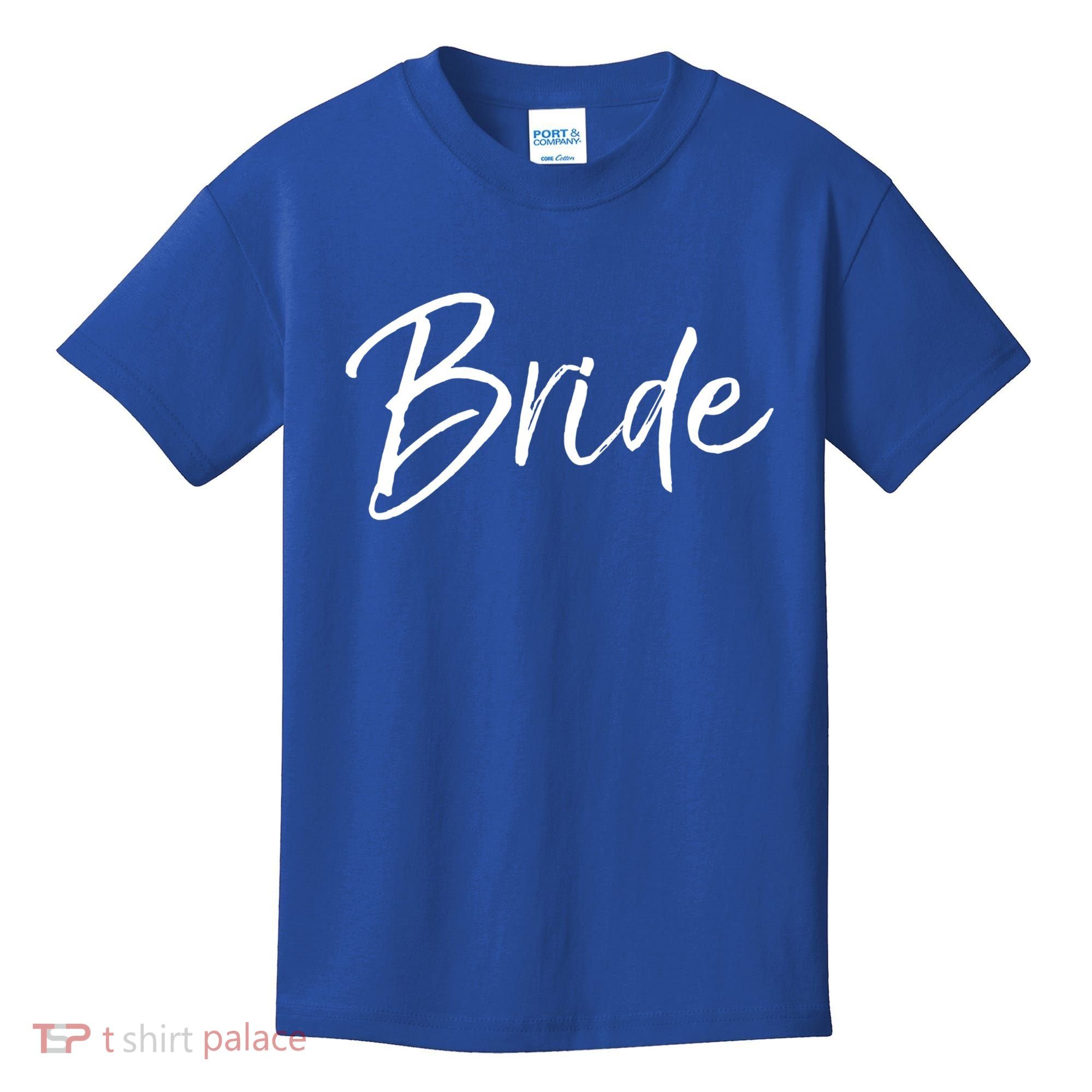Matching Getting Ready Bride And Groom Wedding Funny Gift Bride Gift Kids T-Shirt