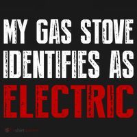 My Gas Stove Identifies As Electric Vintage T-Shirt thumb 7