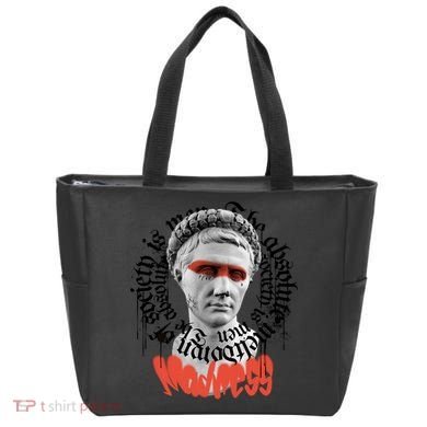 Madness Graffiti Statue Tote Bag