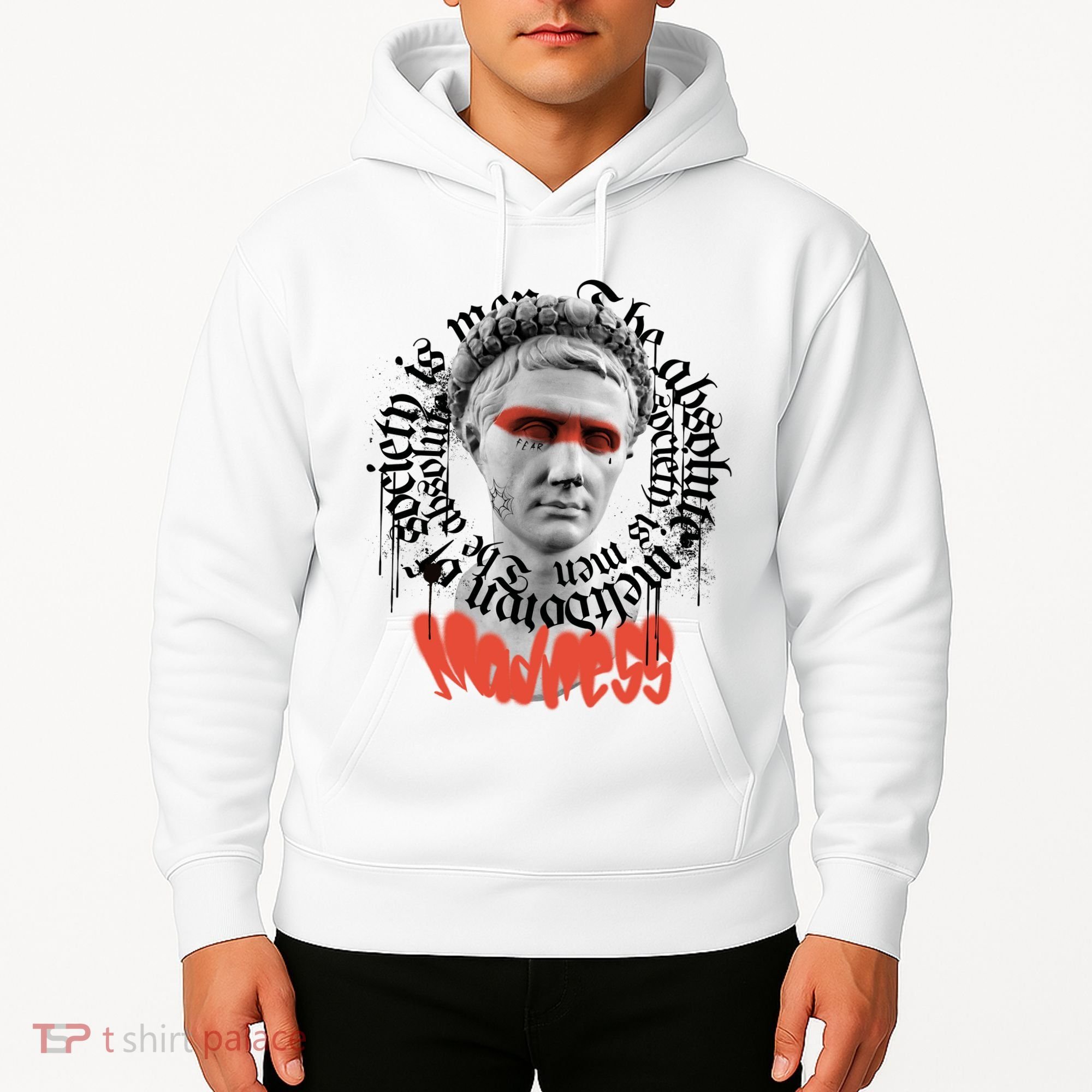 Madness Graffiti Statue Hoodie