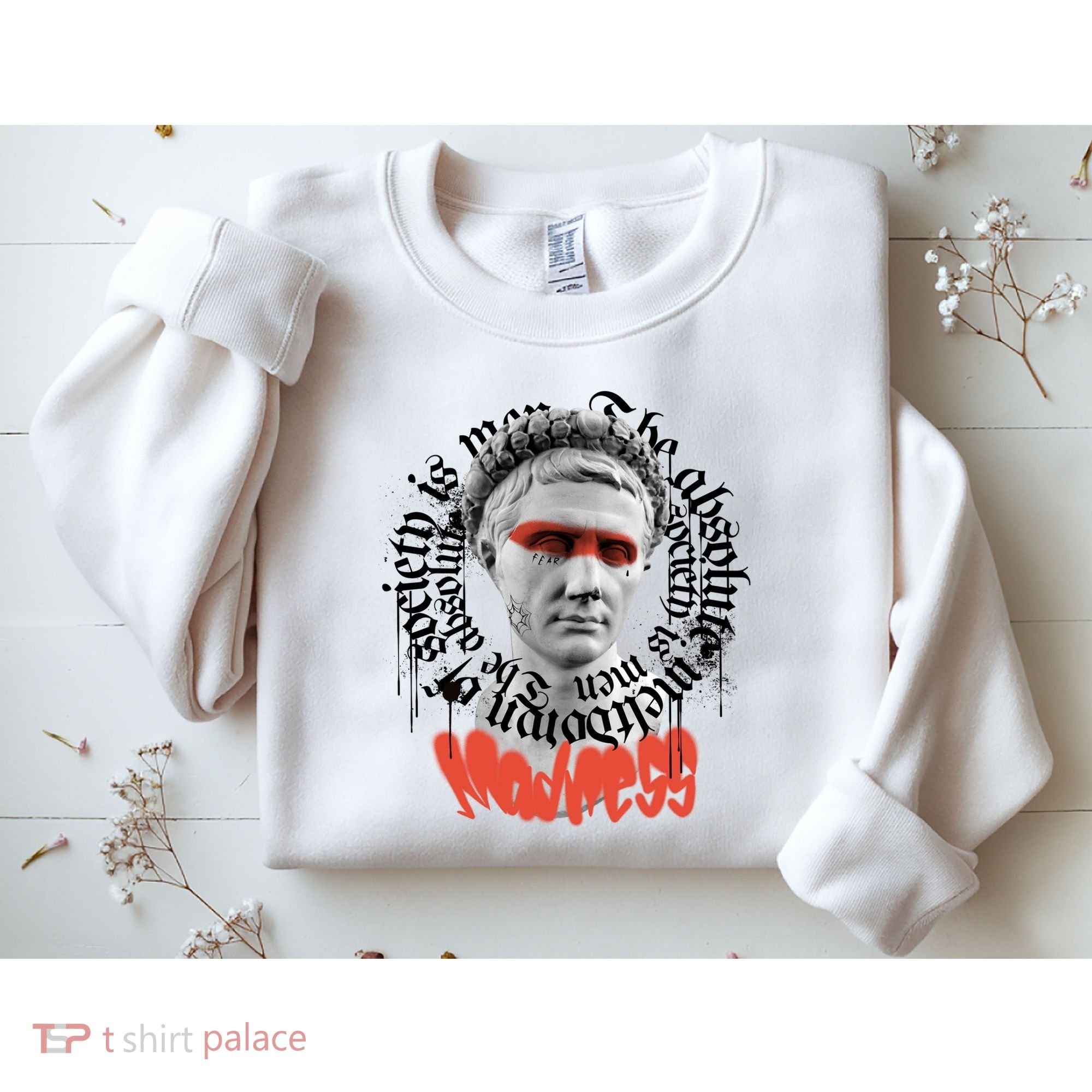 Madness Graffiti Statue Sweatshirt