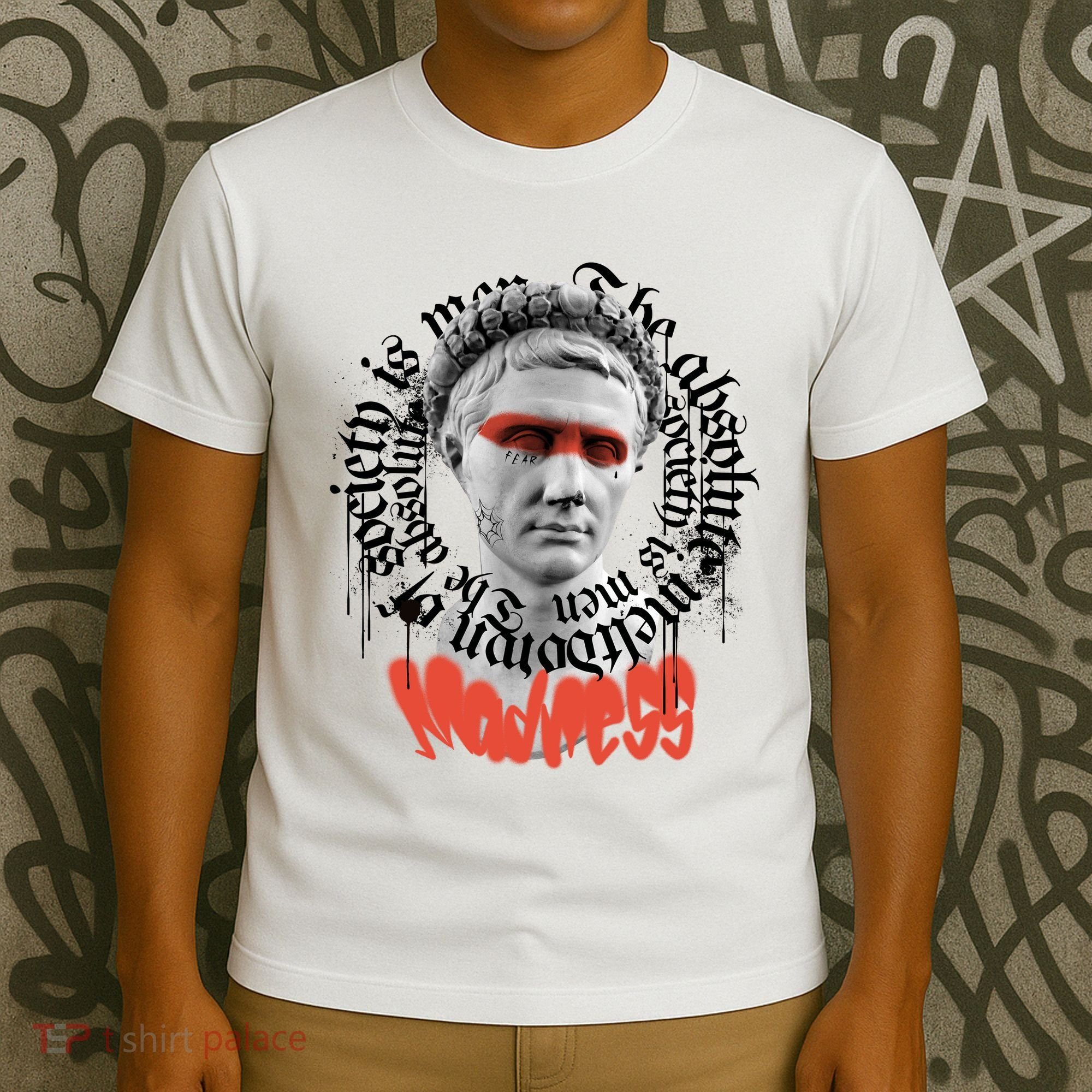 Madness Graffiti Statue T-Shirt