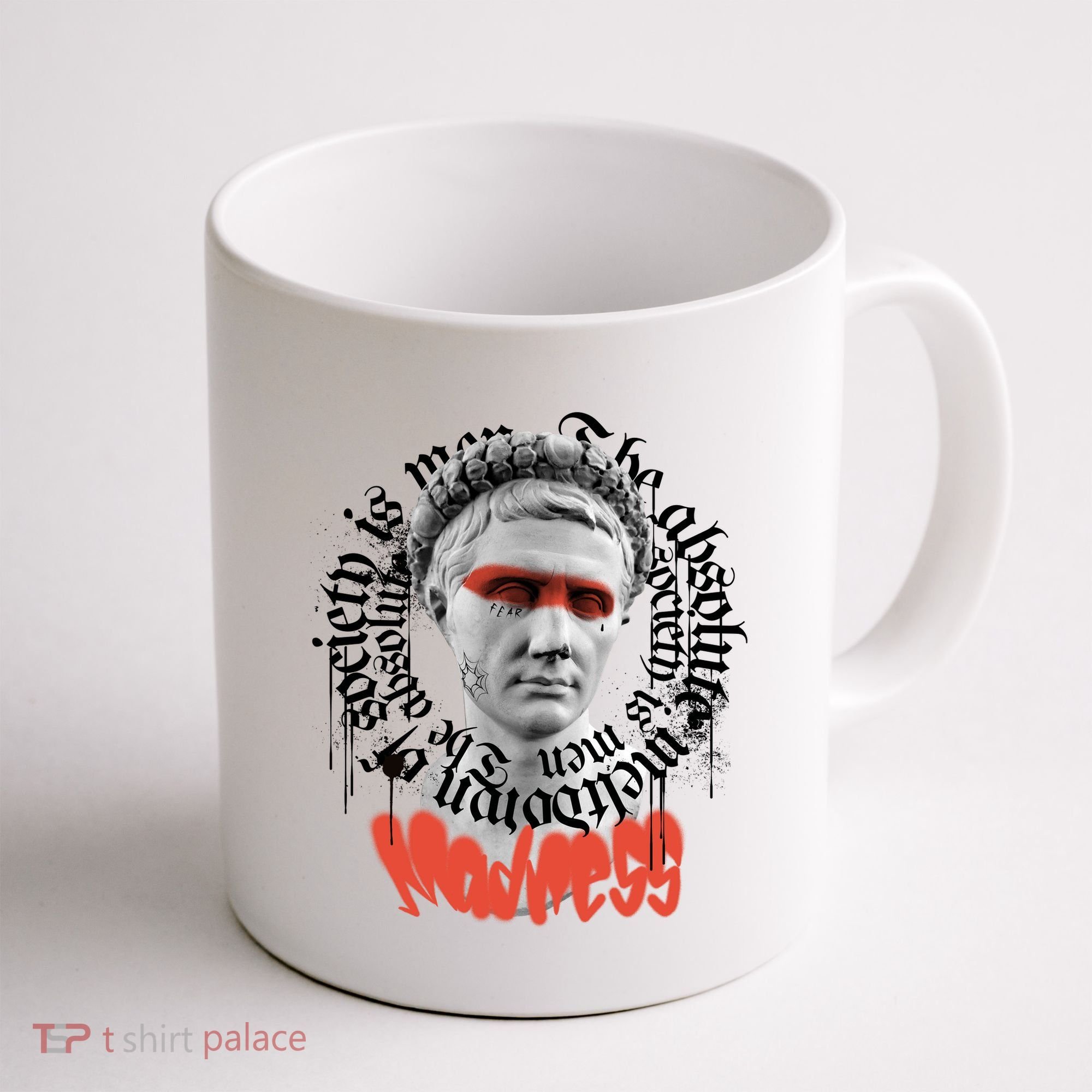 Madness Graffiti Statue Coffee Mug