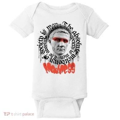 Madness Graffiti Statue Baby Bodysuit