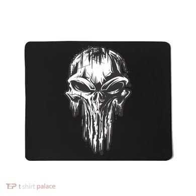 Military Grunge Skull Mousepad