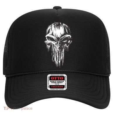 Military Grunge Skull Hat
