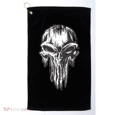 Military Grunge Skull Golf Towel