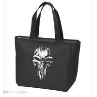 Military Grunge Skull Tote Bag thumb 3