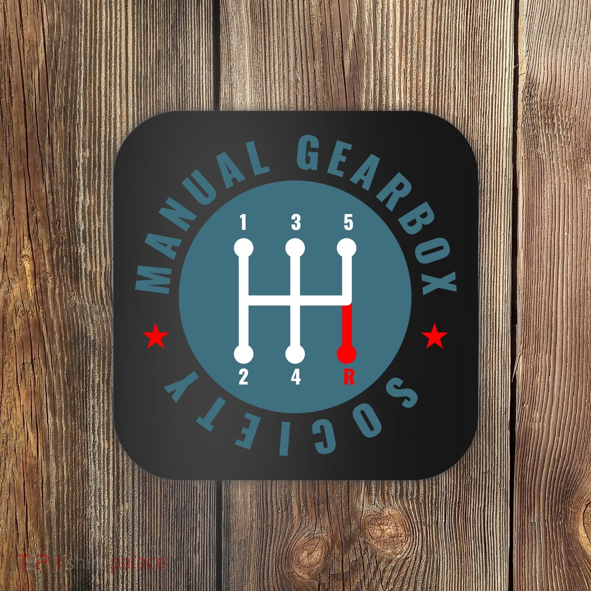 Manual Gearbox Society Coaster