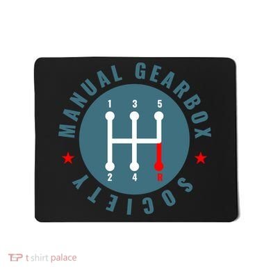 Manual Gearbox Society Mousepad