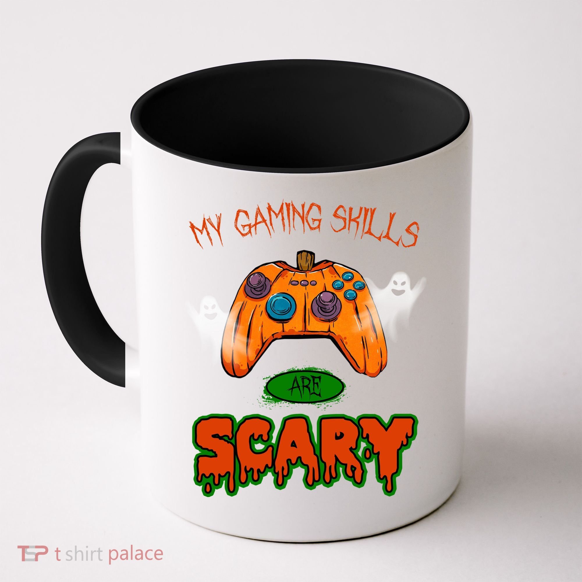 My Game Skills Are Scary Funny Gamer Halloween Coffee Mug