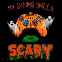 My Game Skills Are Scary Funny Gamer Halloween Coffee Mug thumb 5