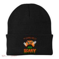 My Game Skills Are Scary Funny Gamer Halloween Beanie thumb 0