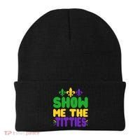 Mardi Gras Show Me The Titties Beanie thumb 0
