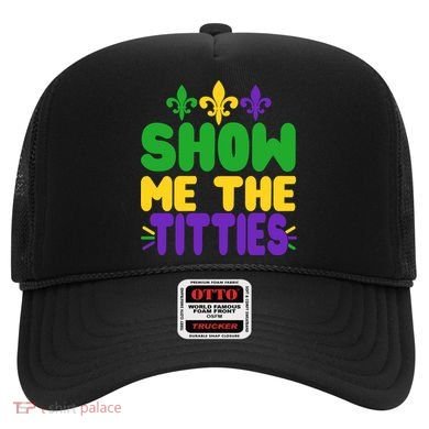 Mardi Gras Show Me The Titties Hat
