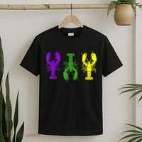 Mardi Gras Shirt, Craw Fish , Mardi Gras Outfit T-Shirt thumb 2
