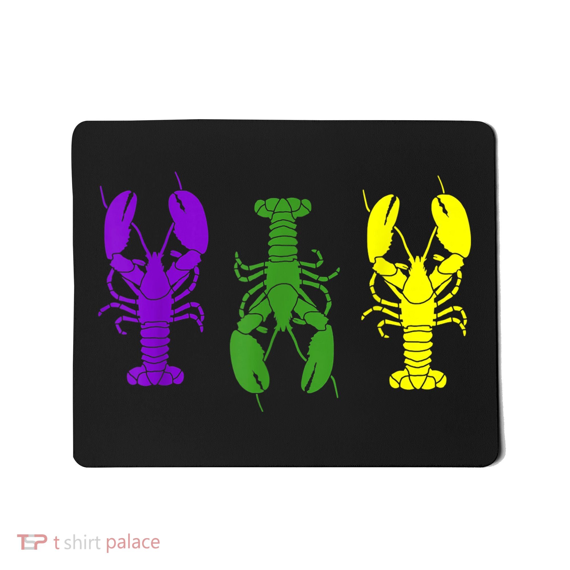 Mardi Gras Shirt, Craw Fish , Mardi Gras Outfit Mousepad