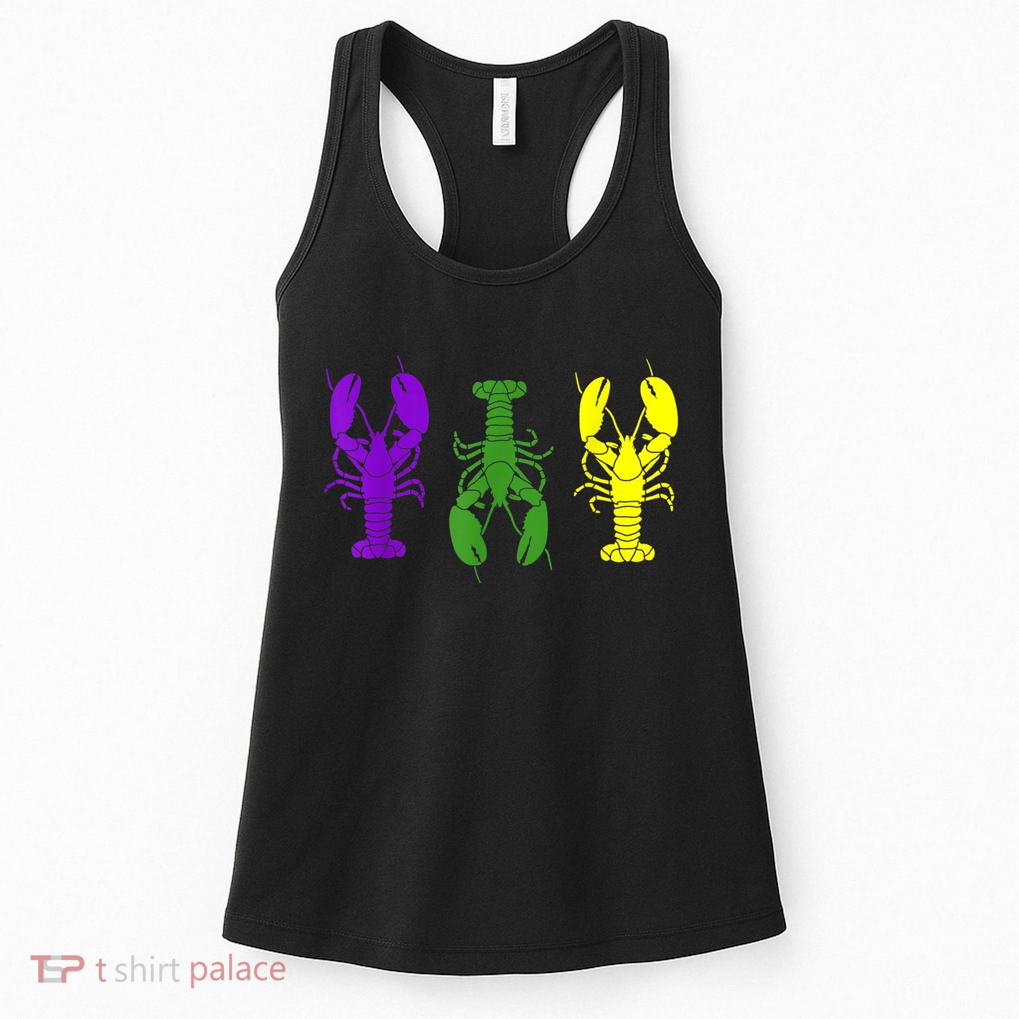Mardi Gras Shirt, Craw Fish , Mardi Gras Outfit Women's Tank Top