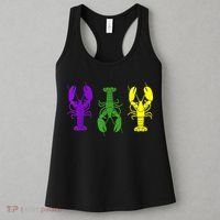 Mardi Gras Shirt, Craw Fish , Mardi Gras Outfit Women's Tank Top thumb 3