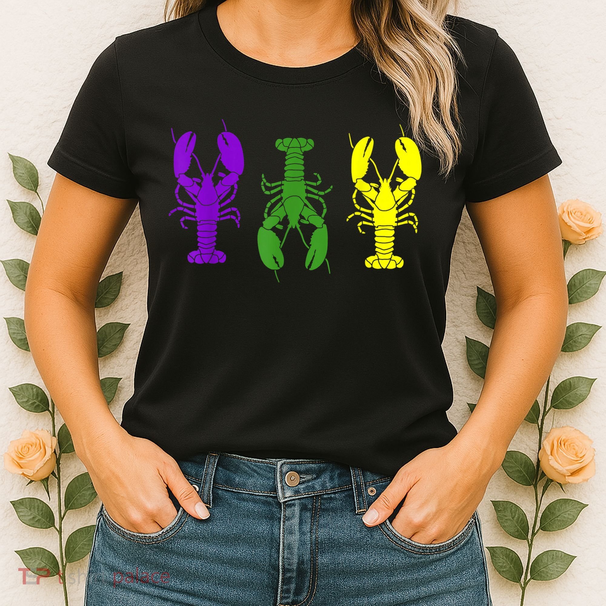 Mardi Gras Shirt, Craw Fish , Mardi Gras Outfit Women's T-Shirt