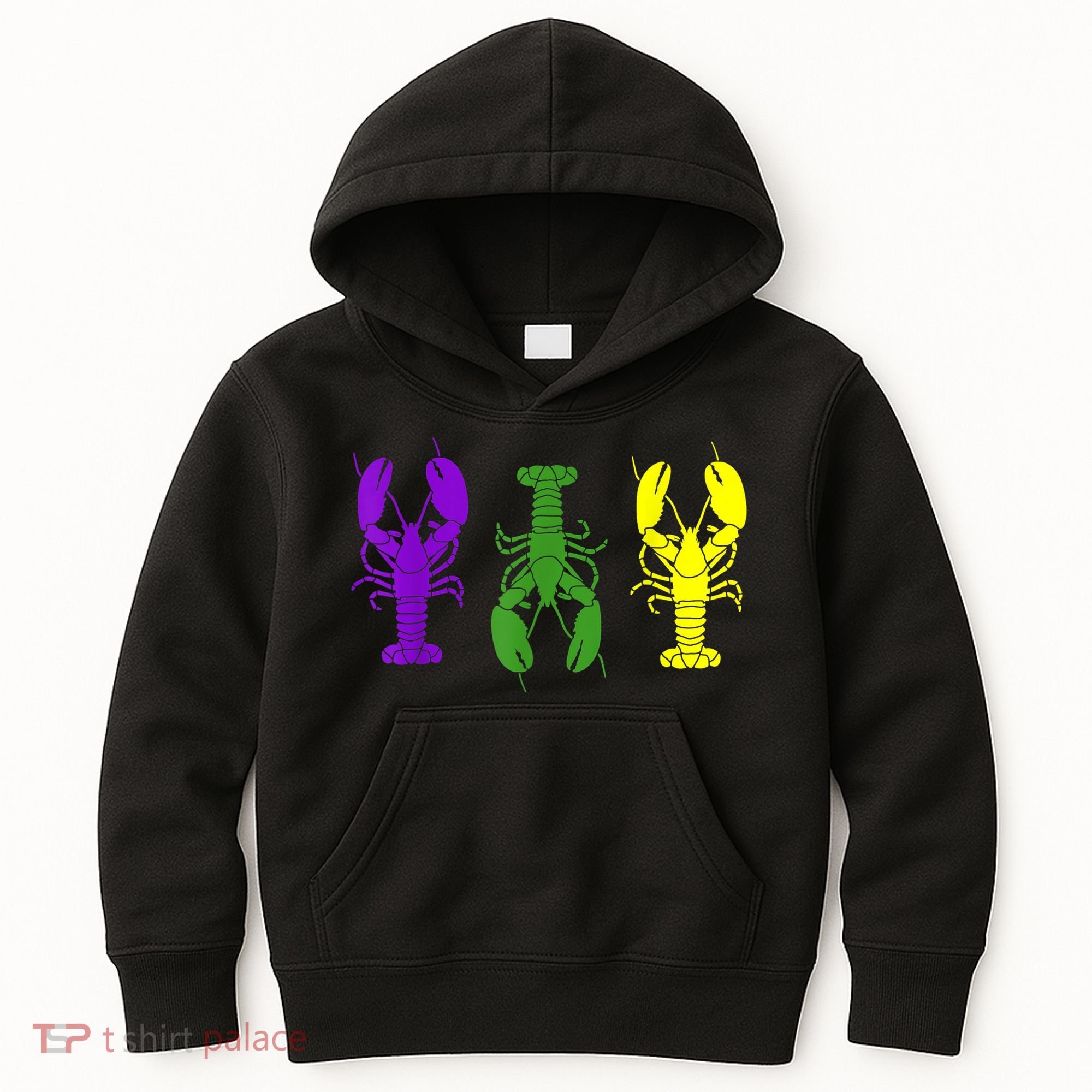 Mardi Gras Shirt, Craw Fish , Mardi Gras Outfit Kids Hoodie
