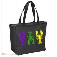 Mardi Gras Shirt, Craw Fish , Mardi Gras Outfit Tote Bag thumb 2