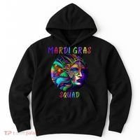 Mardi Gras Squad Party Costume Funny Mardi Gras Squad Festival Party Hoodie thumb 0
