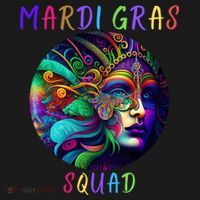 Mardi Gras Squad Party Costume Funny Mardi Gras Squad Festival Party Sweatshirt thumb 3