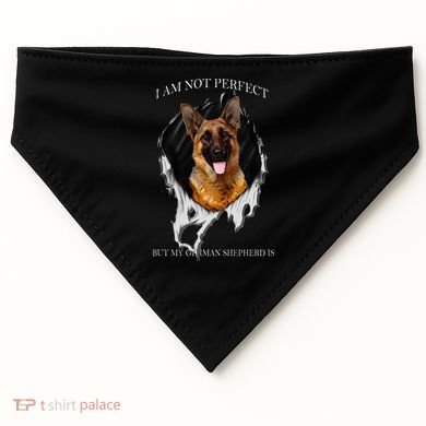 My German Shepherd Is Perfect Dogs USA-Made Doggie Bandana
