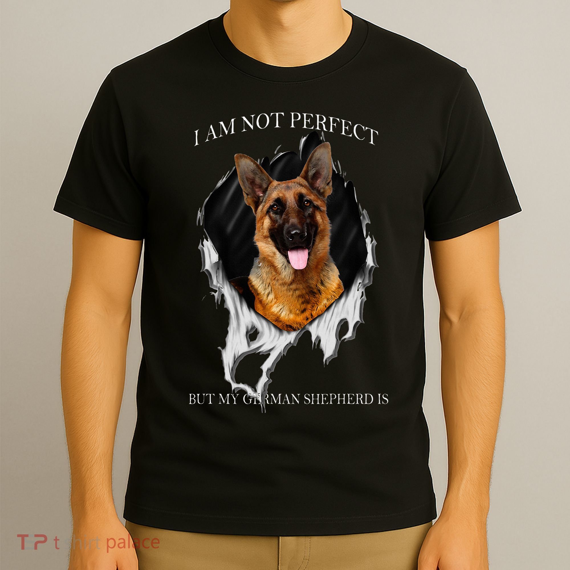 My German Shepherd Is Perfect Dogs T-Shirt