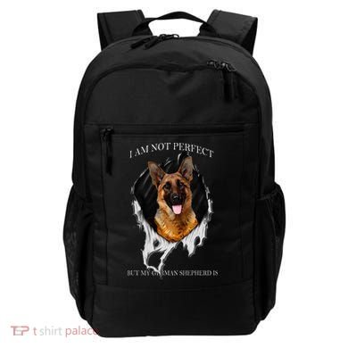 My German Shepherd Is Perfect Dogs Backpack