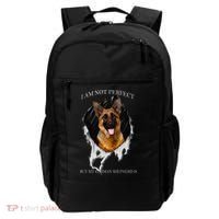 My German Shepherd Is Perfect Dogs Backpack thumb 0