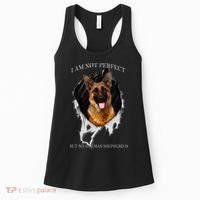 My German Shepherd Is Perfect Dogs Women's Tank Top thumb 0