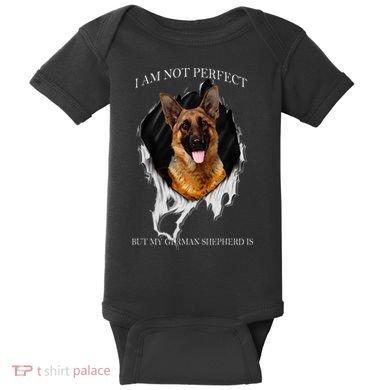 My German Shepherd Is Perfect Dogs Baby Bodysuit