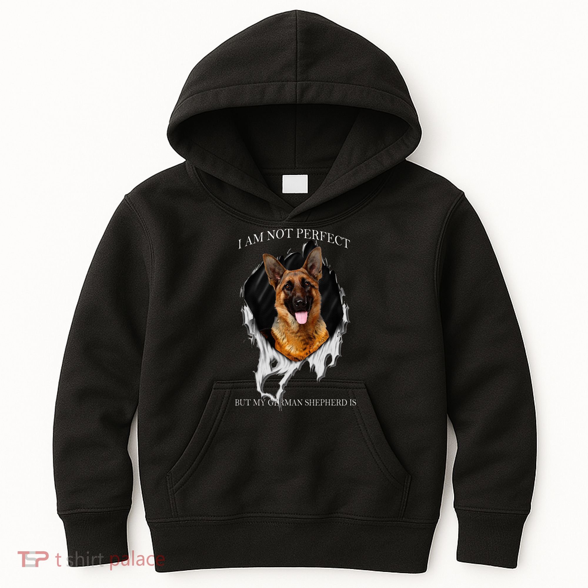 My German Shepherd Is Perfect Dogs Kids Hoodie