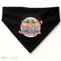 Mini Golf Squad Gnomes USA-Made Doggie Bandana thumb 0