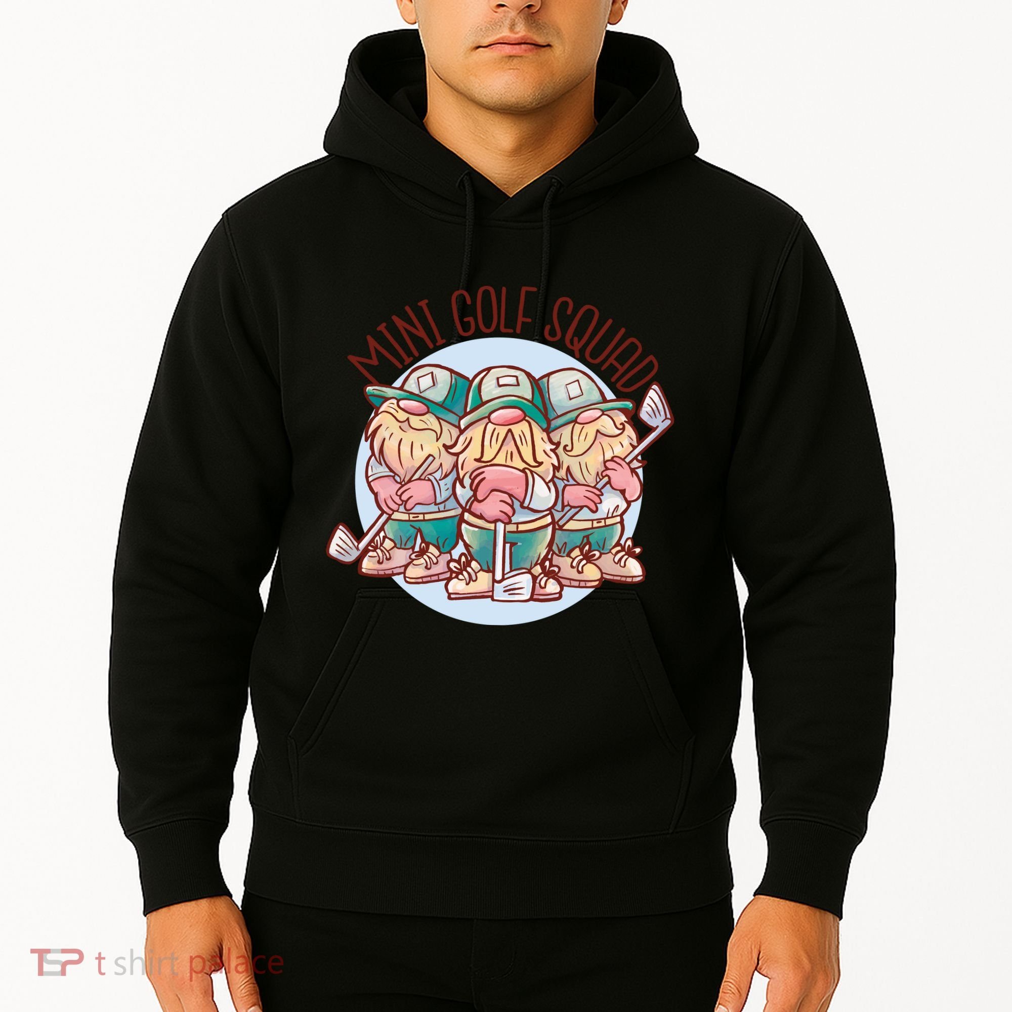 Mini Golf Squad Gnomes Hoodie
