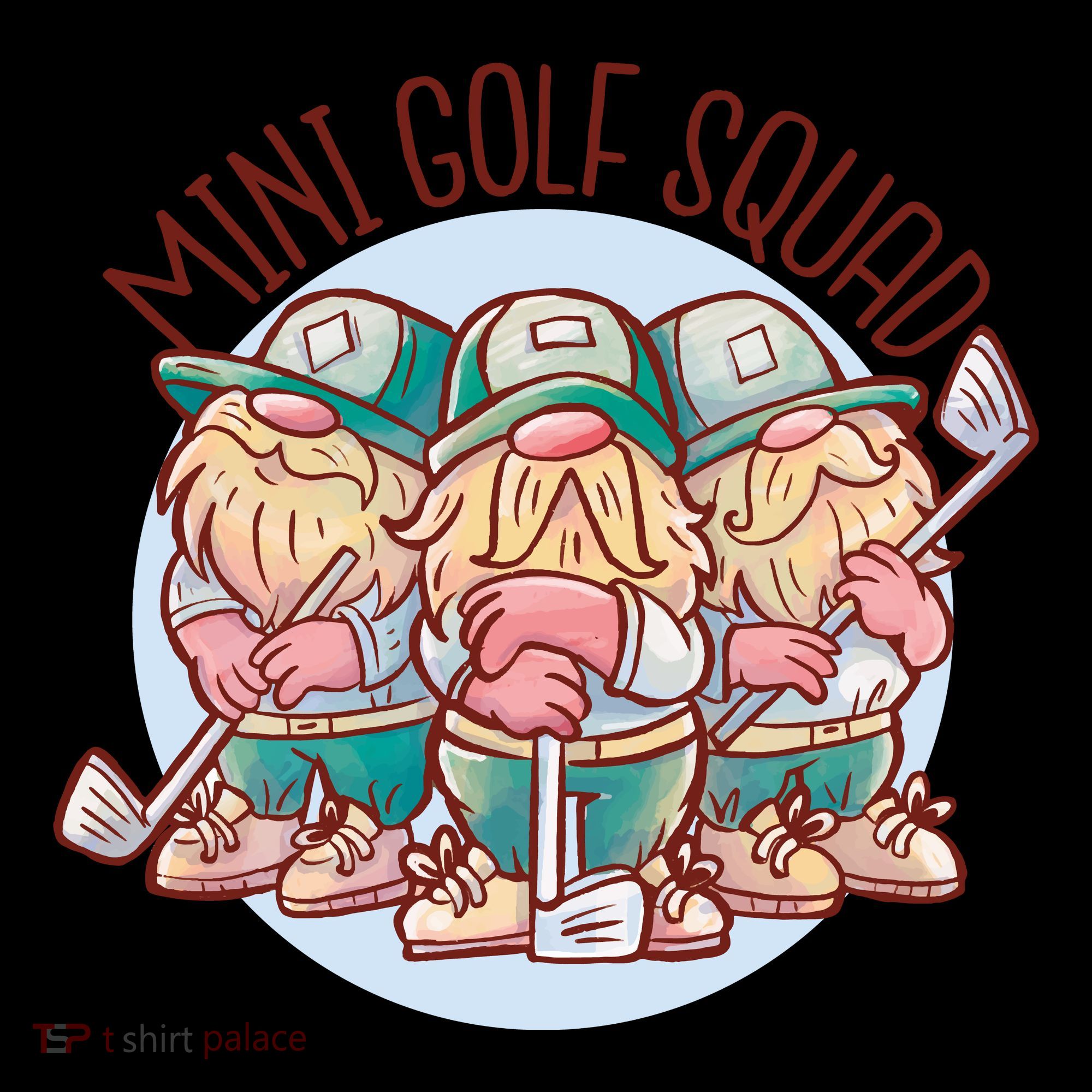 Mini Golf Squad Gnomes Sweatshirt
