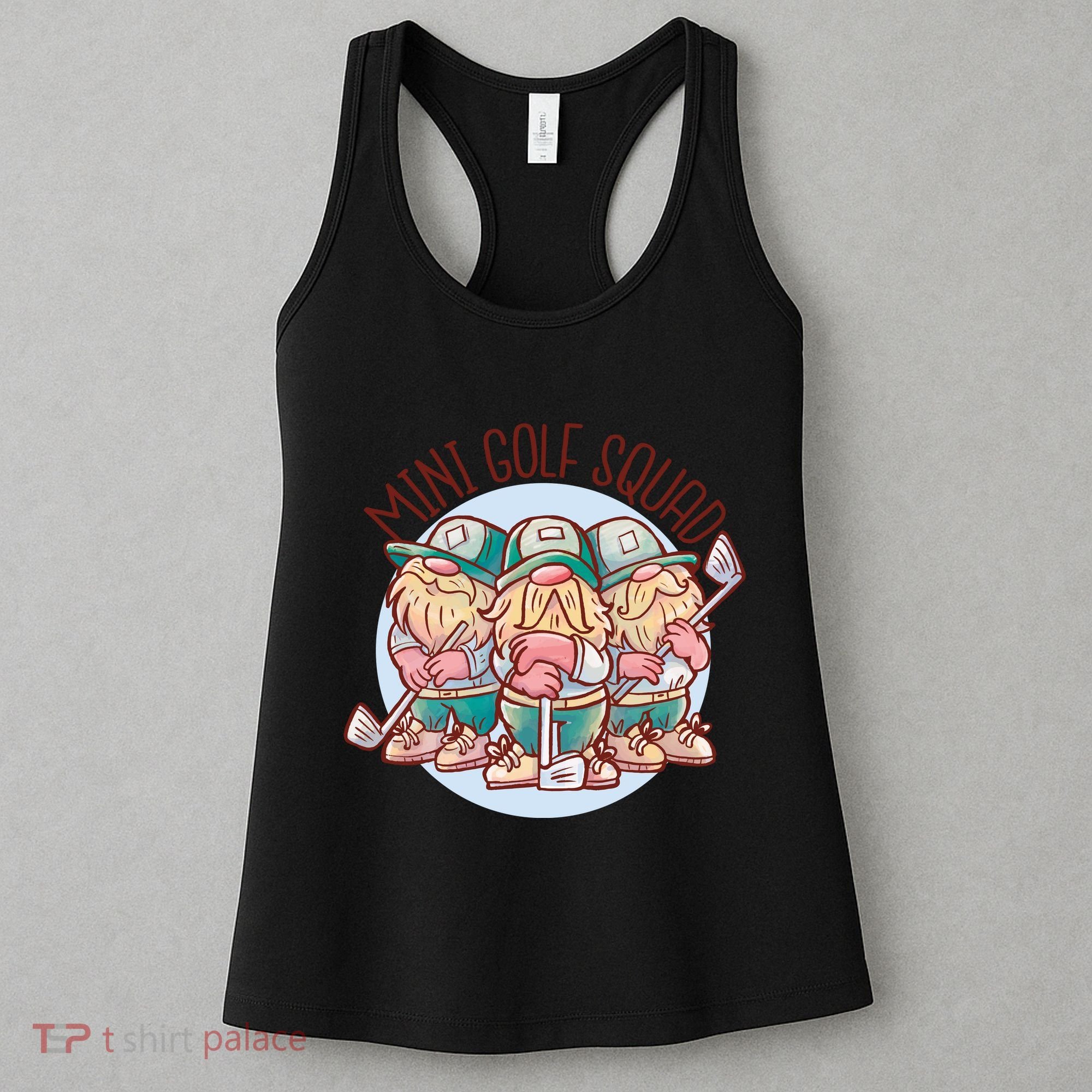 Mini Golf Squad Gnomes Women's Tank Top