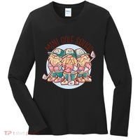 Mini Golf Squad Gnomes Women's Long Sleeve Shirt thumb 0
