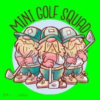 Mini Golf Squad Gnomes Long Sleeve Shirt thumb 2